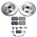 PowerStop Z23 Daily Driver Carbon-Fiber Ceramic Brake Pad and Drilled & Slotted