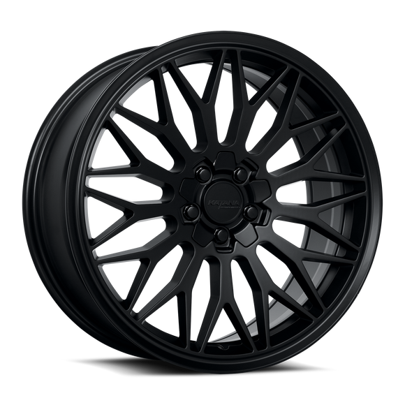 Katana KR05 Matte Black 5x100/114.3 ET40 CB73.1 Wheel Rim