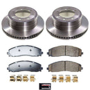 OE Stock Replacement Low-Dust Ceramic Brake Pad and Rotor Kit