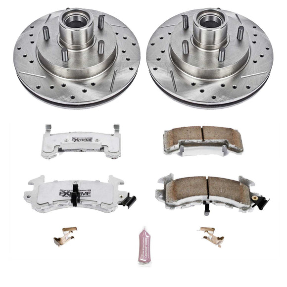 PowerStop Z26 Street Performance Ceramic Brake Pad and Drilled & Slotted Rotor K