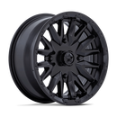24X7 MSA OFFROAD WHEELS M49 Creed Matte Black 4x156 ET0 Wheel Rim