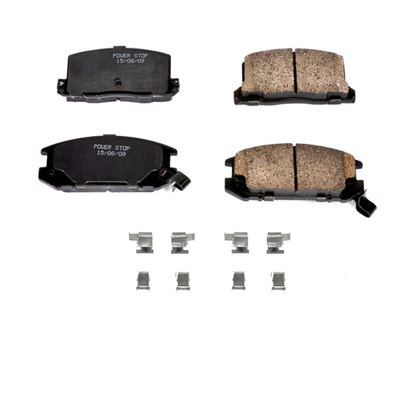 PowerStop Z17 Evolution Ceramic Brake Pads With Hardware