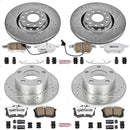 PowerStop Z26 Street Performance Ceramic Brake Pad and Drilled & Slotted Rotor K
