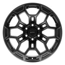 20x9 Defiant DF03 Satin Black and Charcoal 6x139.7 6x5.5 ET-12 Wheel Rim