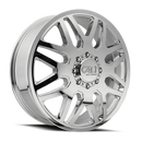 24x8.25 Cali Off-Road Invader Dually Chrome 8x210 ET115 CB154.2 Wheel Rim