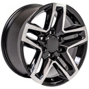 18" Replica CV34B fits Chevrolet Silverado 18x8.5 Machined