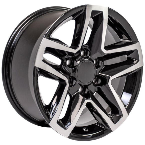 18" Replica CV34B fits Chevrolet Silverado 18x8.5 Machined