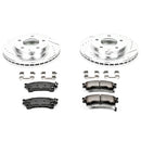 PowerStop Z23 Daily Driver Carbon-Fiber Ceramic Brake Pad and Drilled & Slotted
