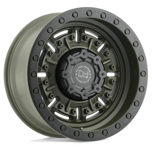 17x8.5 Black Rhino Abrams Olive Drab Green 6x139.7 ET-18.00 CB112.10 Wheel/Rim