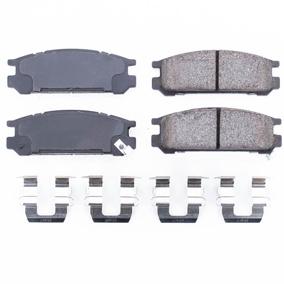 PowerStop Z17 Evolution Ceramic Brake Pads With Hardware