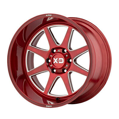 20X10 XD Series XD844 Pike BR-RED MILL 8X165.1 ET-18 wheel/rim