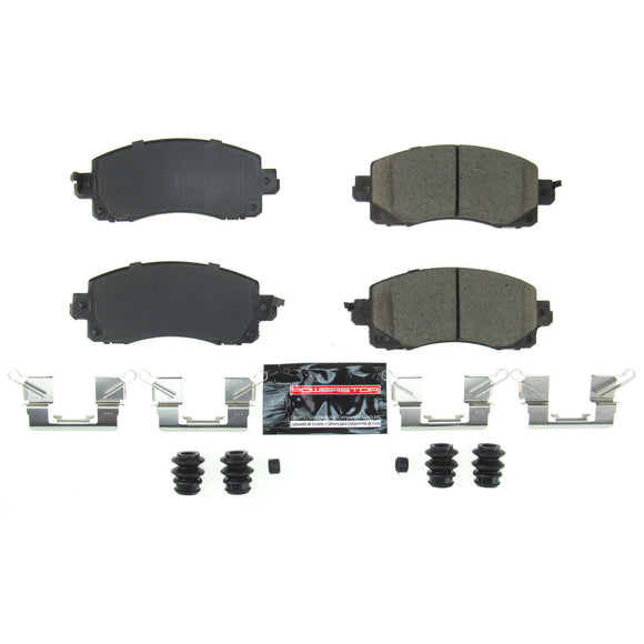 PowerStop Z23 Evolution Sport Carbon-Fiber Brake Pads With Hardware