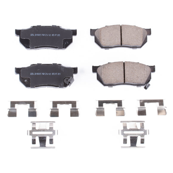PowerStop Z17 Evolution Ceramic Brake Pads With Hardware