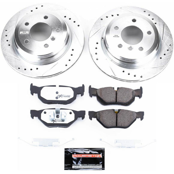 PowerStop Z26 Street Performance Ceramic Brake Pad and Drilled & Slotted Rotor K