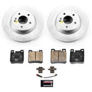 PowerStop Genuine Geomet Coated Rotor and Carbon-Fiber Ceramic Brake Pad Kit