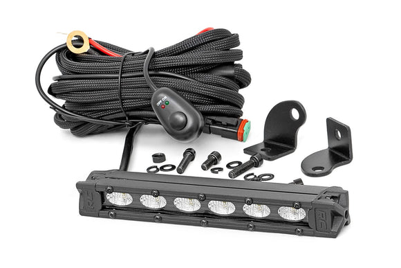 Rough Country Black Series LED 6" Light Slim Line