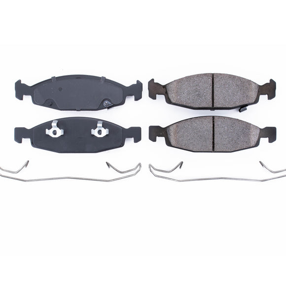 PowerStop Z17 Evolution Ceramic Brake Pads With Hardware