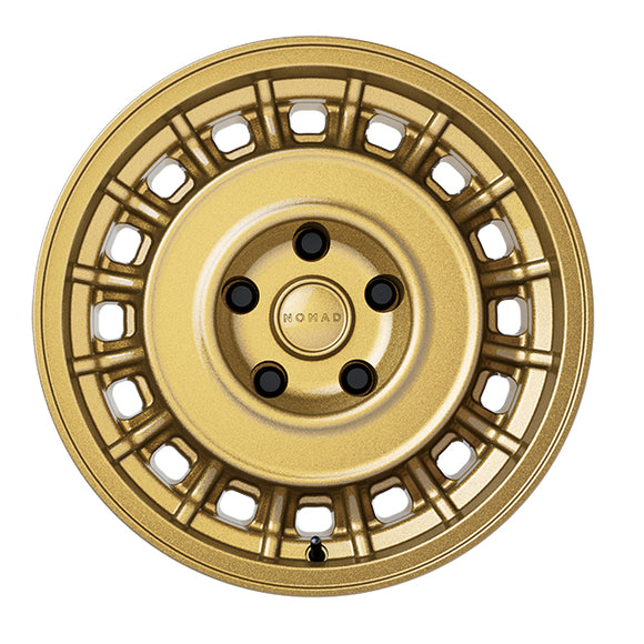 15x7 Nomad N502GR Arvo Gloss Gold 5x114.3 ET15 CB72.62 Wheel