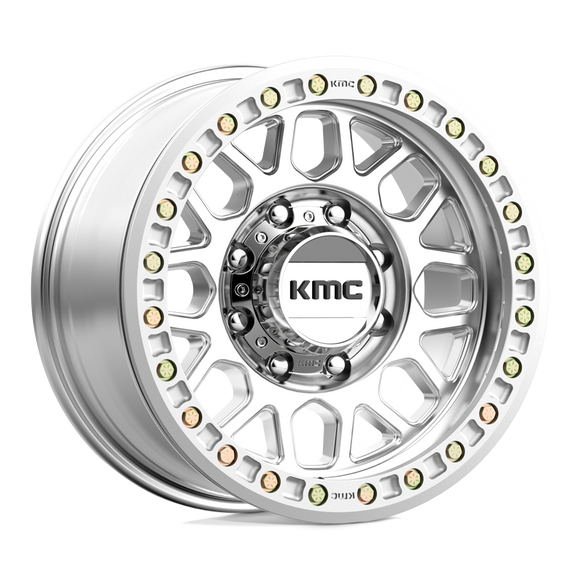 17X8.5 KMC KM234 Grenade DESERT Beadlock Machined 8X165.1 ET0 wheel/rim