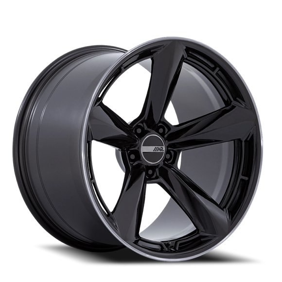 20x11 AME TTF Gloss Black With Double Dark Tint Lip 5X115 20 6.79 72.56 Wheel/Ri