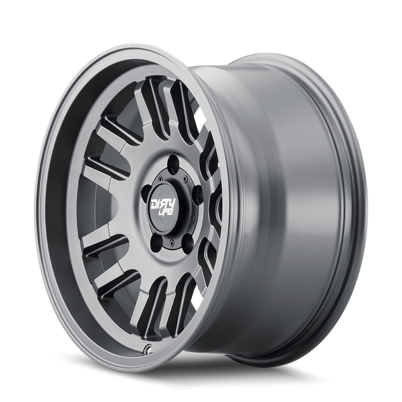 17x9 Dirty Life 9310 Canyon Satin Graphite 6x139.7 6x5.5 ET0 Wheel Rim