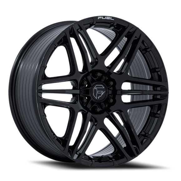 20x10 Fuel Off-Road Weapon Gloss Black Wheel 5x127 ET-18 CB71.5