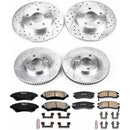 PowerStop Z23 Daily Driver Carbon-Fiber Ceramic Brake Pad and Drilled & Slotted