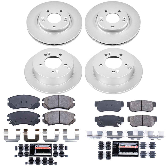 Z23 Daily Driver Premium Carbon-Fiber Ceramic Brake Pad and Fully Coated Rotor K