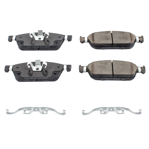 PowerStop Z17 Evolution Ceramic Brake Pads With Hardware