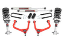 Rough Country Red 3.5 Inch Lift Kit for 25-26 Chevy Silverado 1500