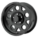 15X7 KMC KM522 ENDURO Matte Black 5X114.3 ET-6 wheel/rim-4