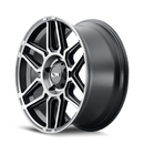 20x10 Ion 146 Matte Black With Machined Dark Tint 6x135 ET-19 CB87.1 Wheel Rim