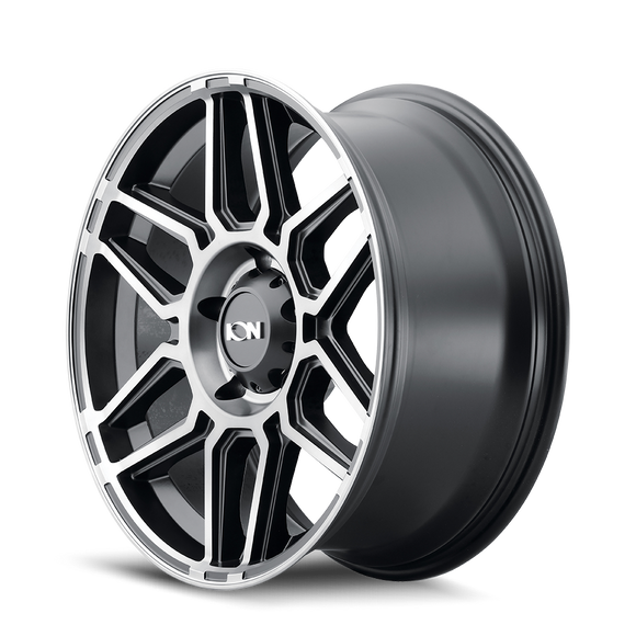 20x10 Ion 146 Matte Black With Machined Dark Tint 6x135 ET-19 CB87.1 Wheel Rim