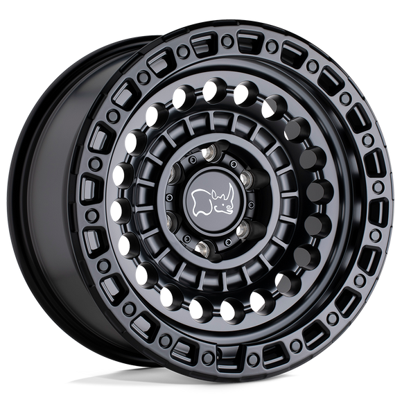17x8.5 Black Rhino Sentinel Matte Black 8x170 ET0.00 CB125.10 Wheel/Rim