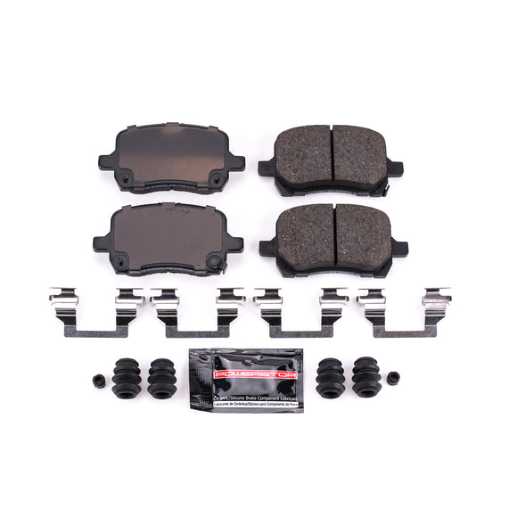 PowerStop Z23 Evolution Sport Carbon-Fiber Brake Pads With Hardware