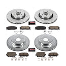 PowerStop Z23 Daily Driver Carbon-Fiber Ceramic Brake Pad and Drilled & Slotted