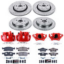PowerStop Z23 Daily Driver Carbon-Fiber Ceramic Pads Drilled & Slotted Rotor & C