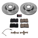PowerStop OE Stock Replacement Low-Dust Ceramic Brake Pad and Rotor Kit