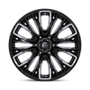 20x10 Fuel Off-Road D849 Rebar Black 6x139.7 ET-18 CB106.1 Wheel Rim