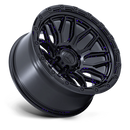 18x9 Fuel Off-Road FC881 Surge Matte Black Gloss Black Lip 8x165.1 ET1 Wheel