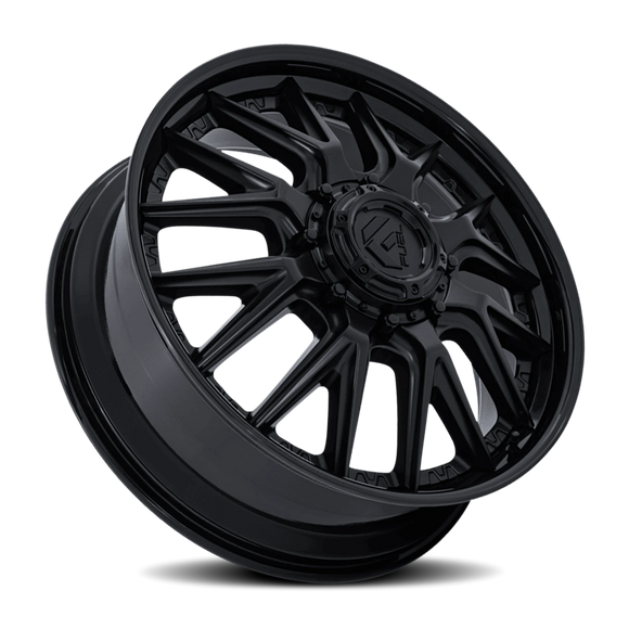 22x8.25 Fuel Off-Road Catalyst Dually Matte Black Wheel 8x210 ET105 CB154.3