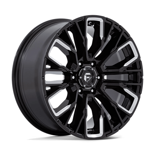 20x9 Fuel Off-Road D849 Rebar Black 6x139.7 ET20 CB106.1 Wheel Rim