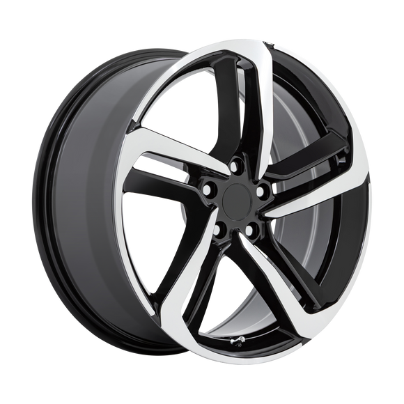 20X8.5 Performance Replicas PR216 Black 5X114.3 5X4.5 ET45 Wheel Rim