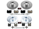 PowerStop Z23 Daily Driver Carbon-Fiber Ceramic Brake Pad and Drilled & Slotted
