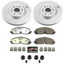 Z36 Truck & Tow Premium Carbon-Fiber Ceramic Brake Pad and Fully Coated Rotor Ki