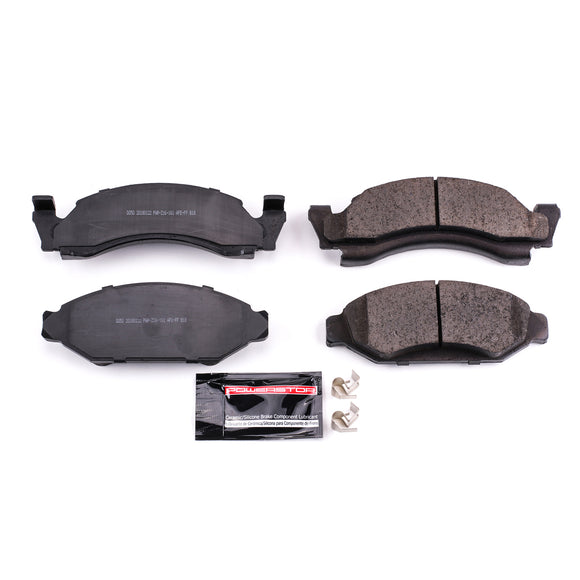 PowerStop Z23 Evolution Sport Carbon-Fiber Brake Pads With Hardware