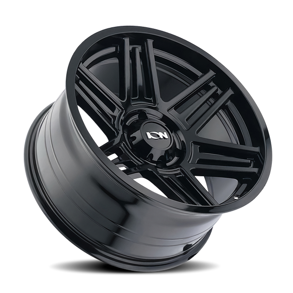 17x9 Ion 147 Gloss Black 5x127 ET0 CB78.1 Wheel Rim