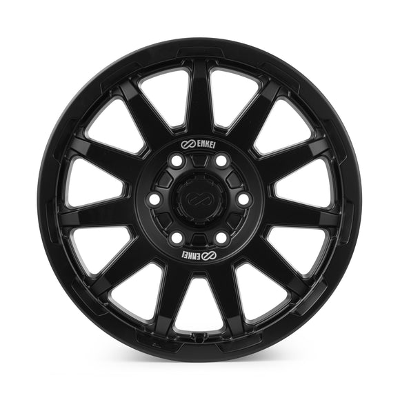 18x9 Enkei Trail-Cross Matte Black 6x139.7 ET20 CB106.1 Wheel