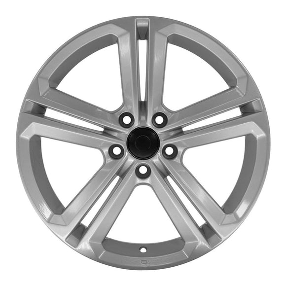18" Replica Wheel VW18 Fits Volkswagen Jetta Rim 18x8 Silver Wheel