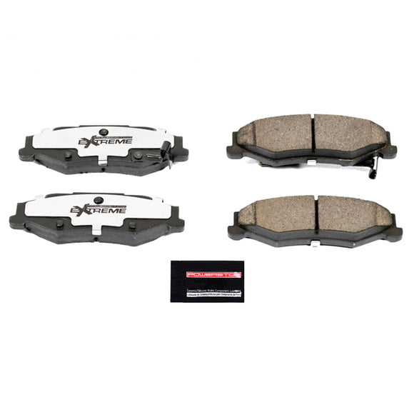 PowerStop Z26 Street Performance Carbon-Fiber Ceramic Brake Pads With Hardware